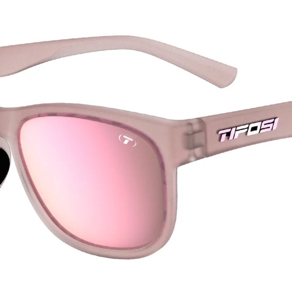 **NWT** Tifosi Optics Swank XL Sport Sunglasses - Frosted Rose Frame - Picture 2 of 3